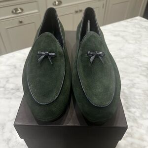 Brand New TODD SNYDER X RUBINACCI SUEDE MARPHY LOAFER